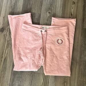 aeropostale pink low rise sweatpants